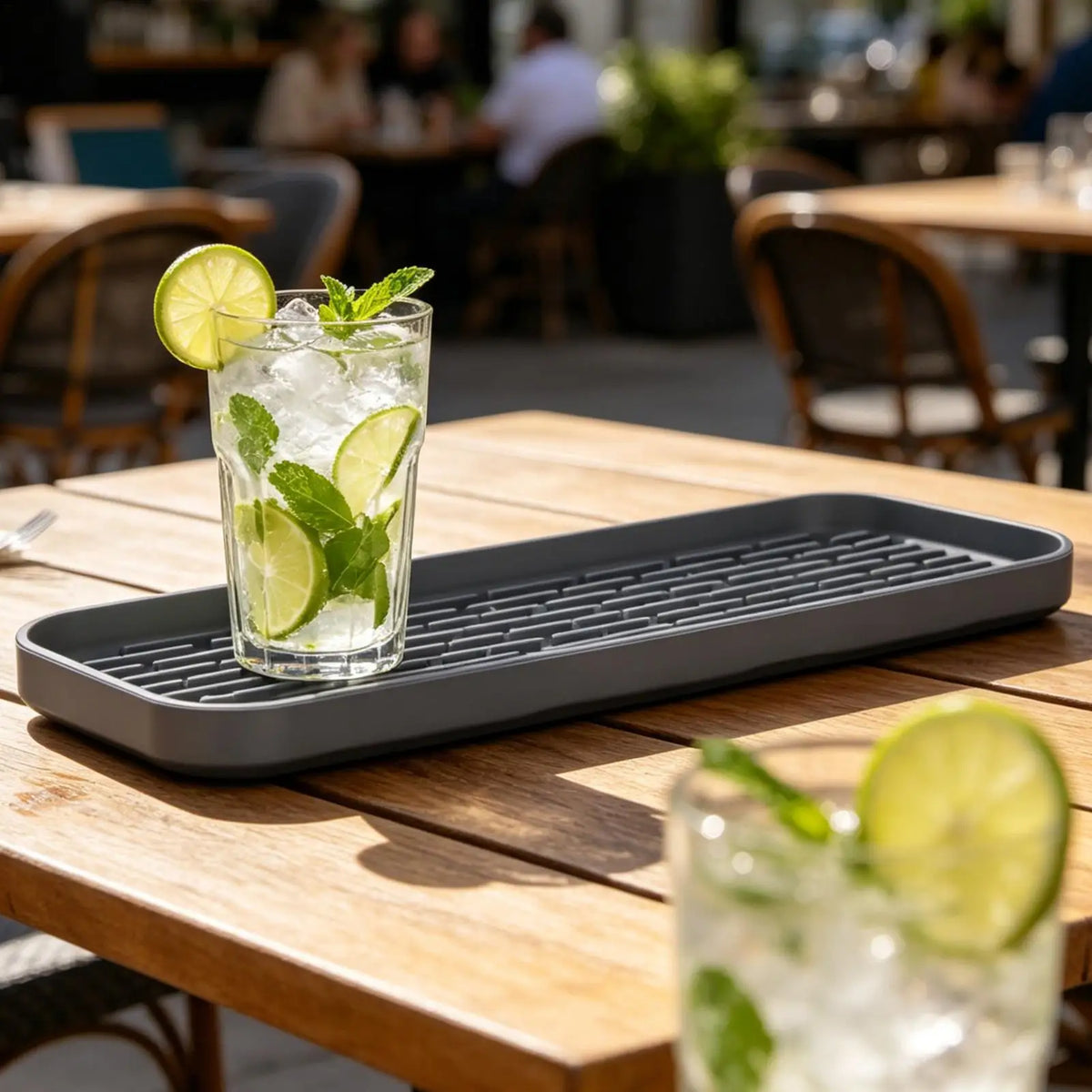 Silicone Drip Tray Non-Slip Waterproof Grid Mat | Bar & Kitchen