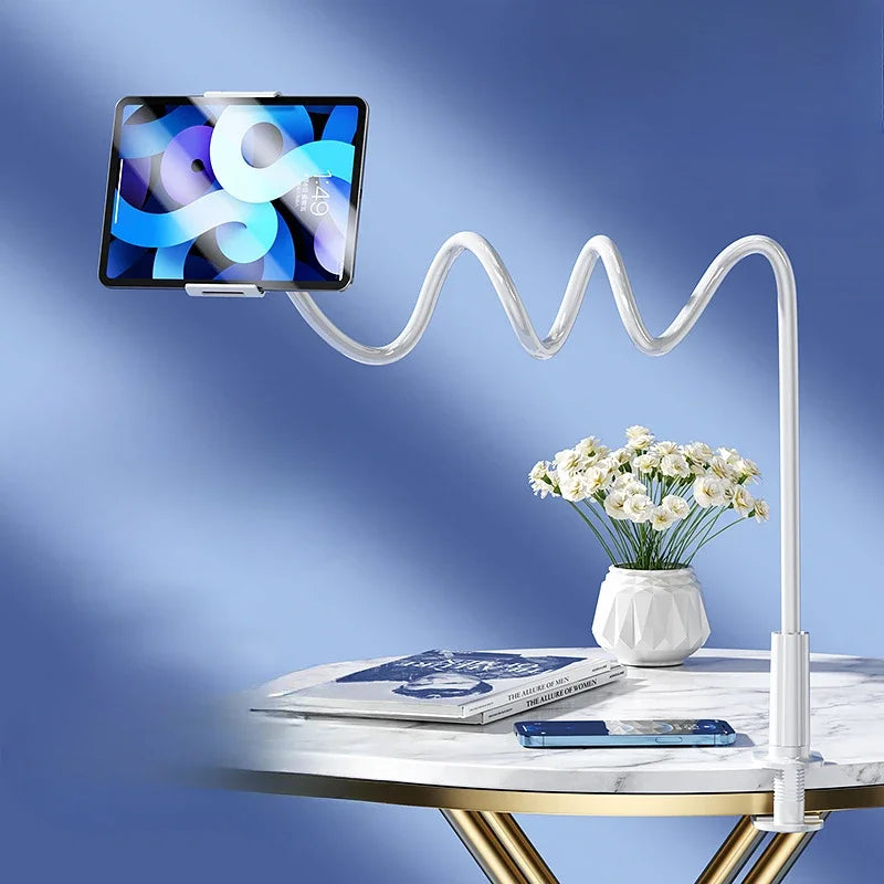 Lazy Bedside Desktop Live Foldable Mobile Phone Tablet Clip Stand