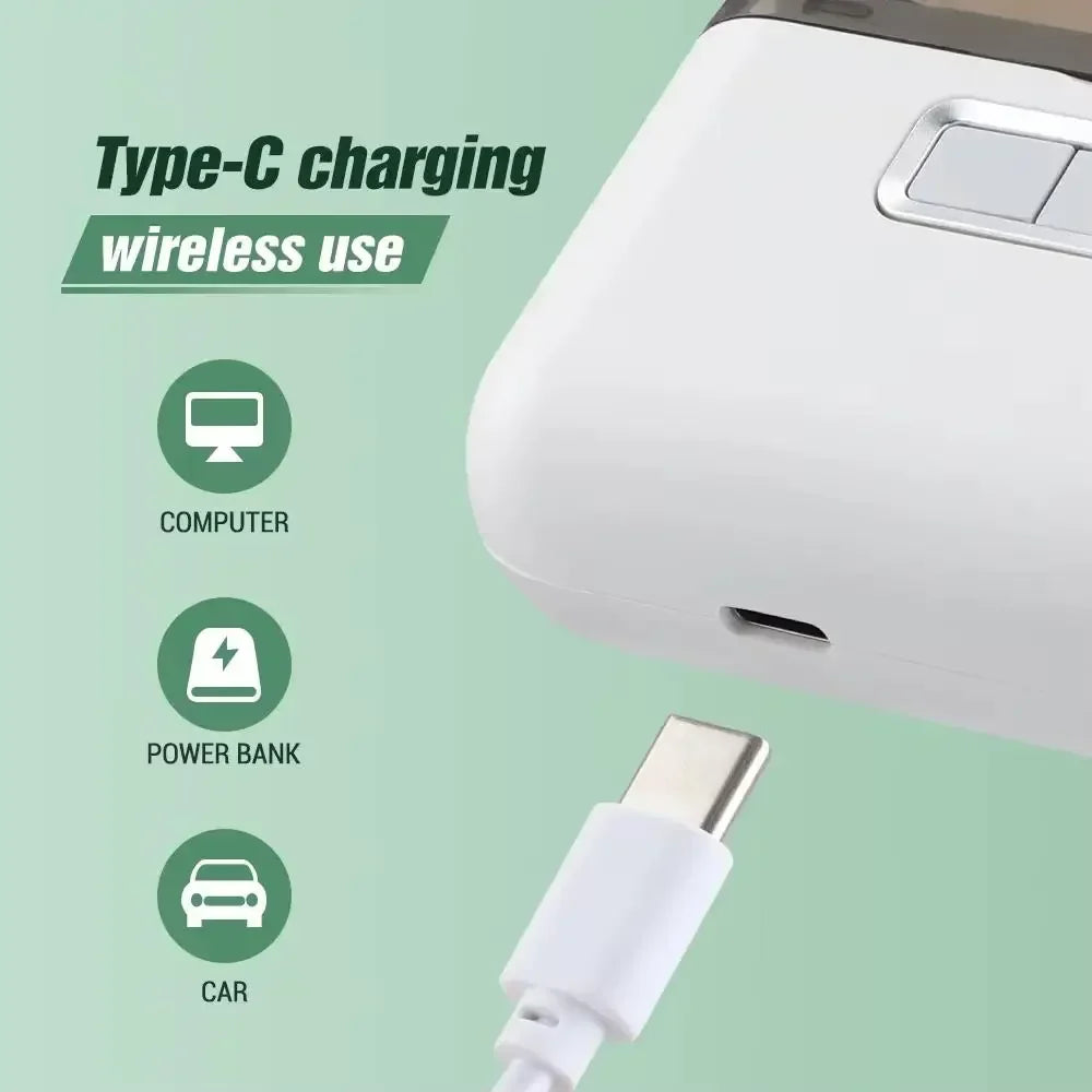 Electric 2-in-1 Nail Clipper & Grinder for Baby & Adult