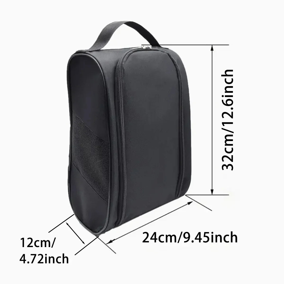 Portable Golf Shoe Bag – Breathable Oxford Cloth Carrier