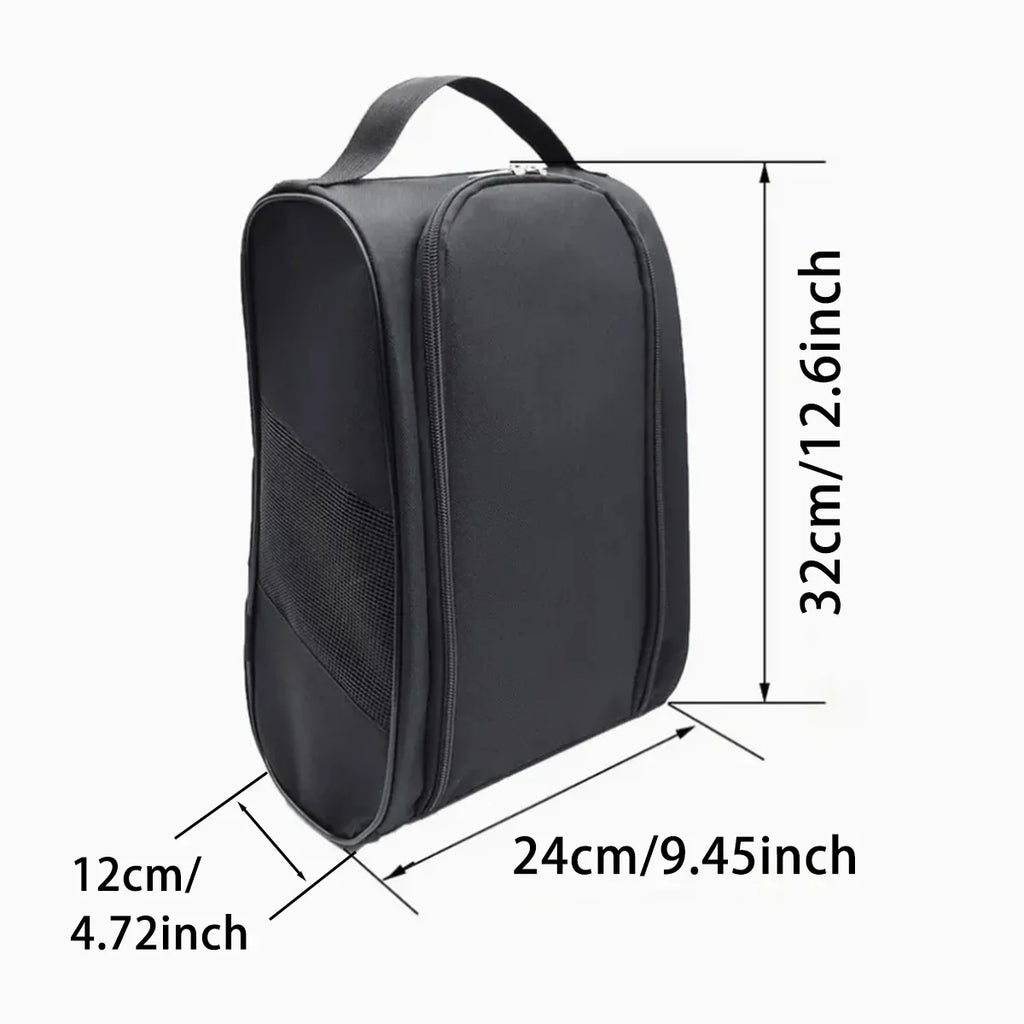 Portable Golf Shoe Bag – Breathable Oxford Cloth Carrier