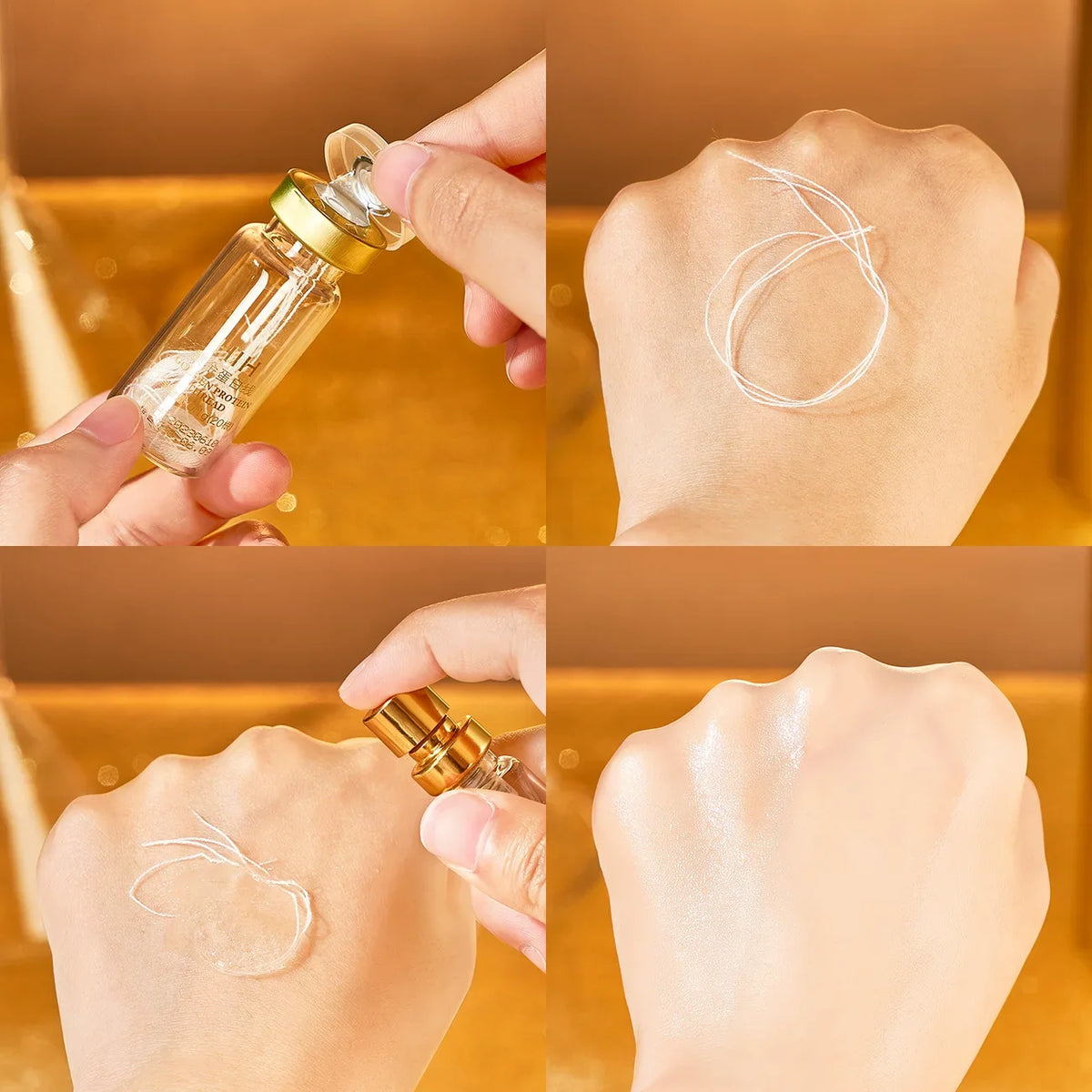 Collagen Peptide Gold Thread Facial Essence | Lifting Serum