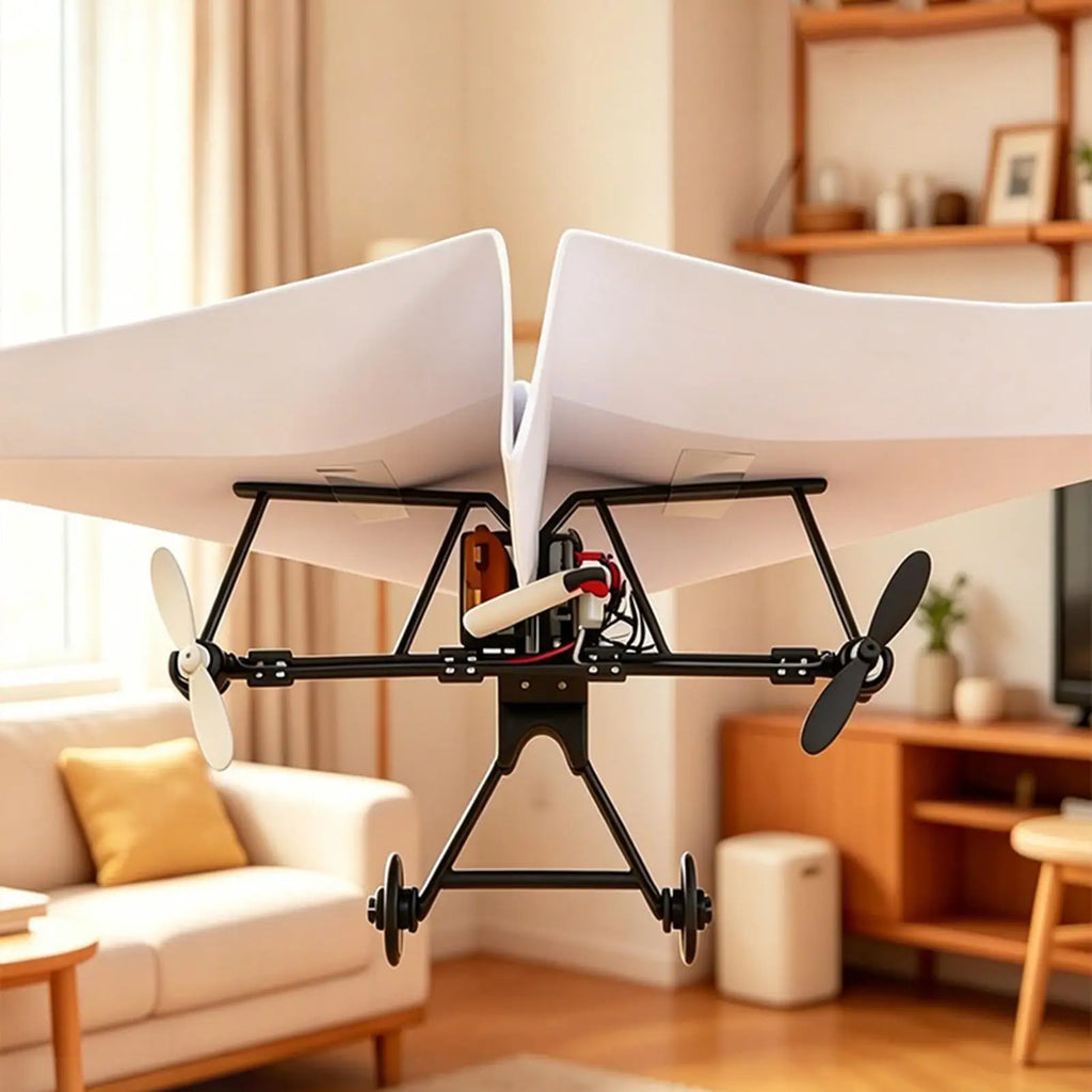 DIY RC Paper Airplane Kit with Gyro Stabilizer | Kids RC Toy