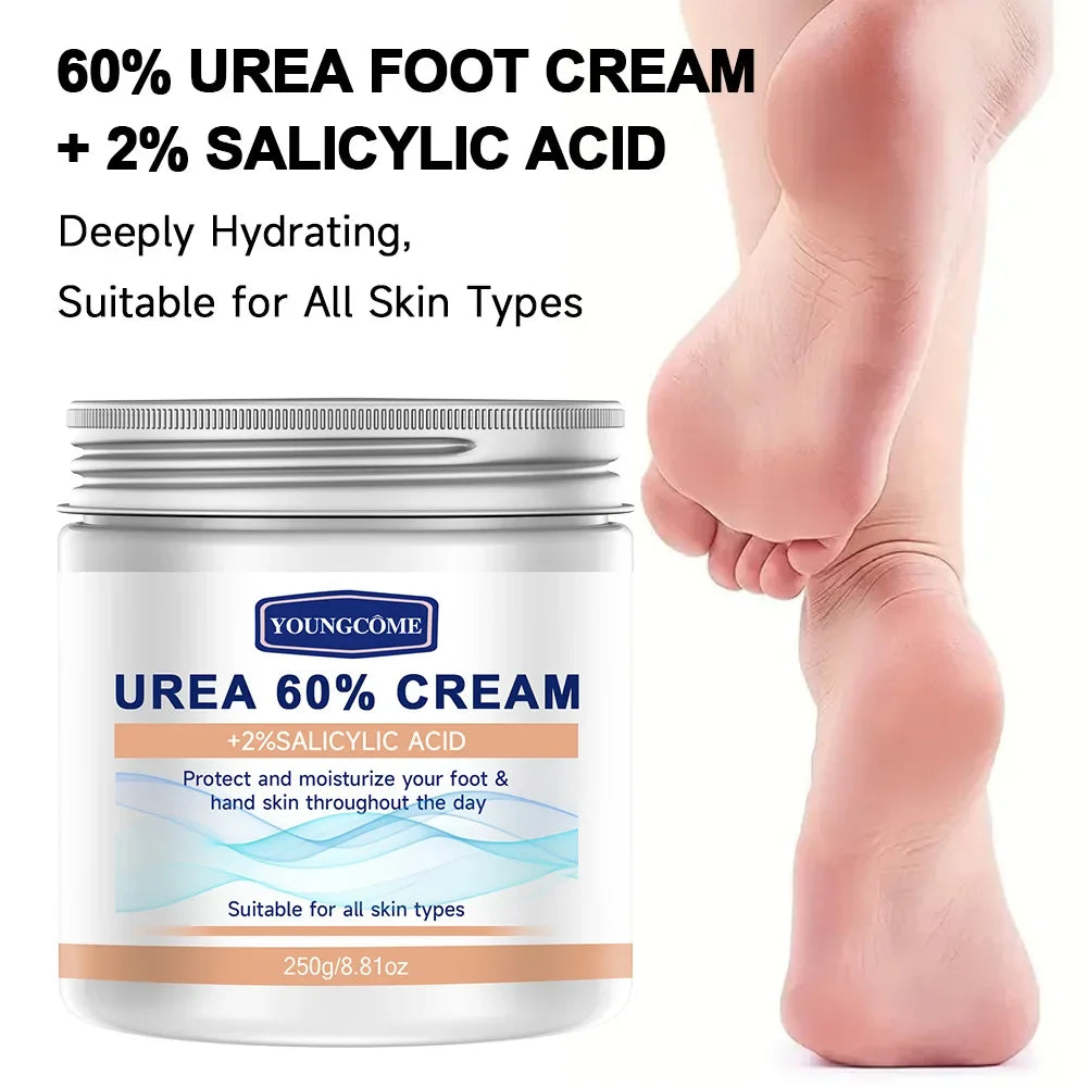 YOUNGCOME Urea Cream Salicylic Acid Hydrating Hand Foot Dry Skin Care