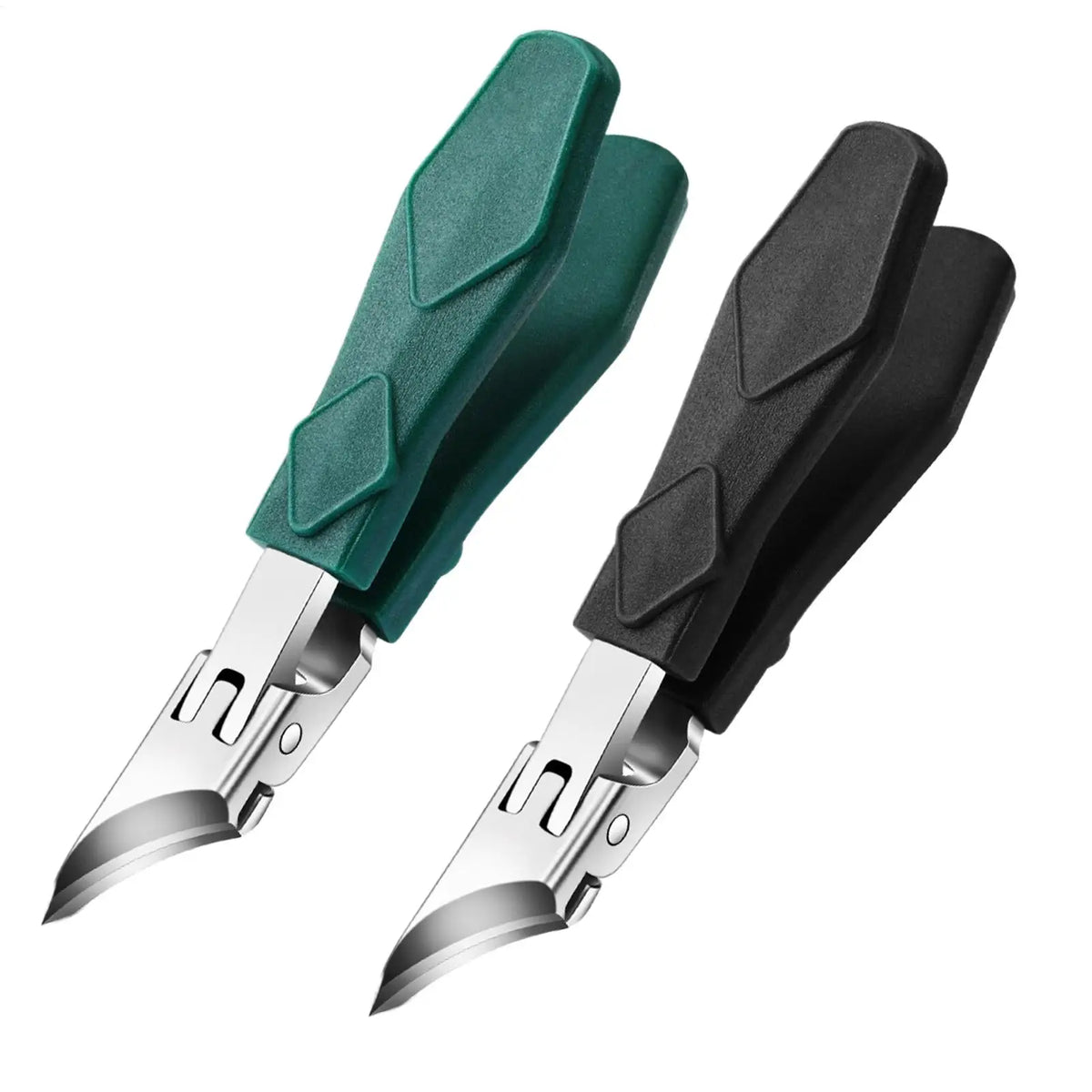 Heavy Duty Slanted Toenail Clipper for Thick Nails | Anti-Splash