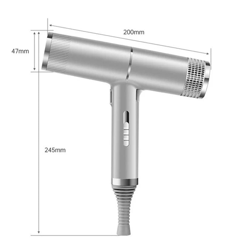 1000W Ionic Hair Dryer Set – Hot & Cold Wind, Travel Ready