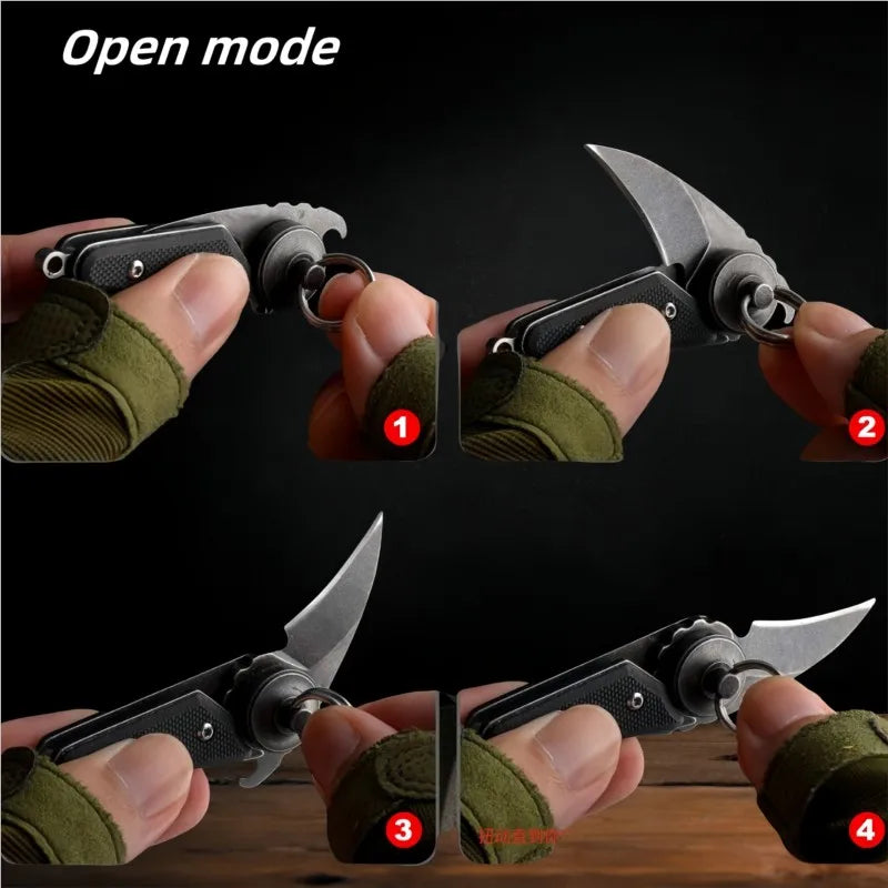 G10 Folding Pocket Knife – Ball Bearing Pivot | FL FLYWOD