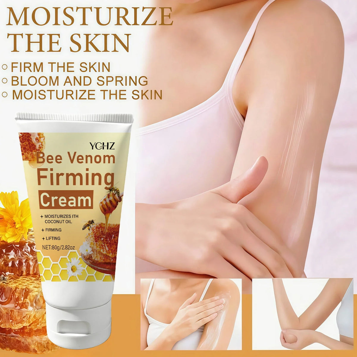 YCHZ Bee Venom Firming Body Cream – Anti-Aging & Moisture