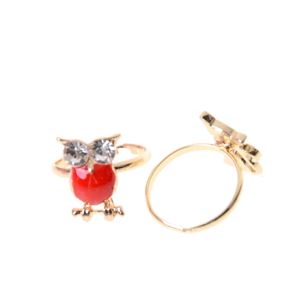2Pcs Adjustable Kids Alloy Rings – Children's Costume Jewelry Gift