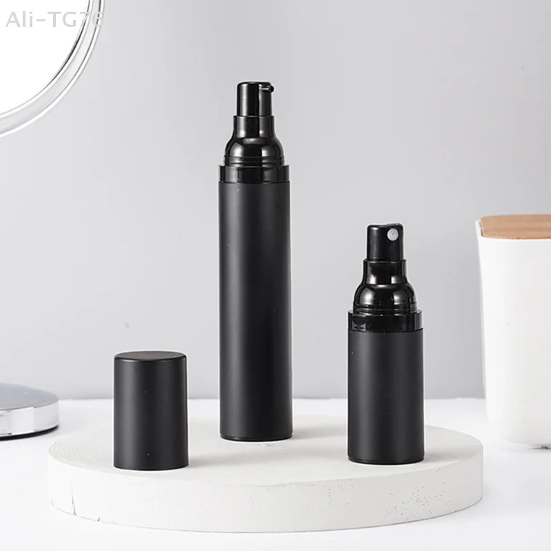 Refillable Airless Vacuum Pump Bottle | Travel Dispenser