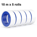 PTFE Thread Seal Tape 5/10/30 Rolls – Plumbing Pipe Tape