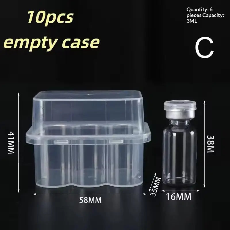 3ml Mini Vial Storage Case | Portable Peptide Sample Box