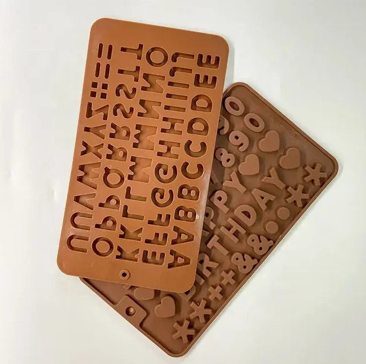 BPA-Free Silicone Chocolate Mold – Birthday Candy Baking Tool