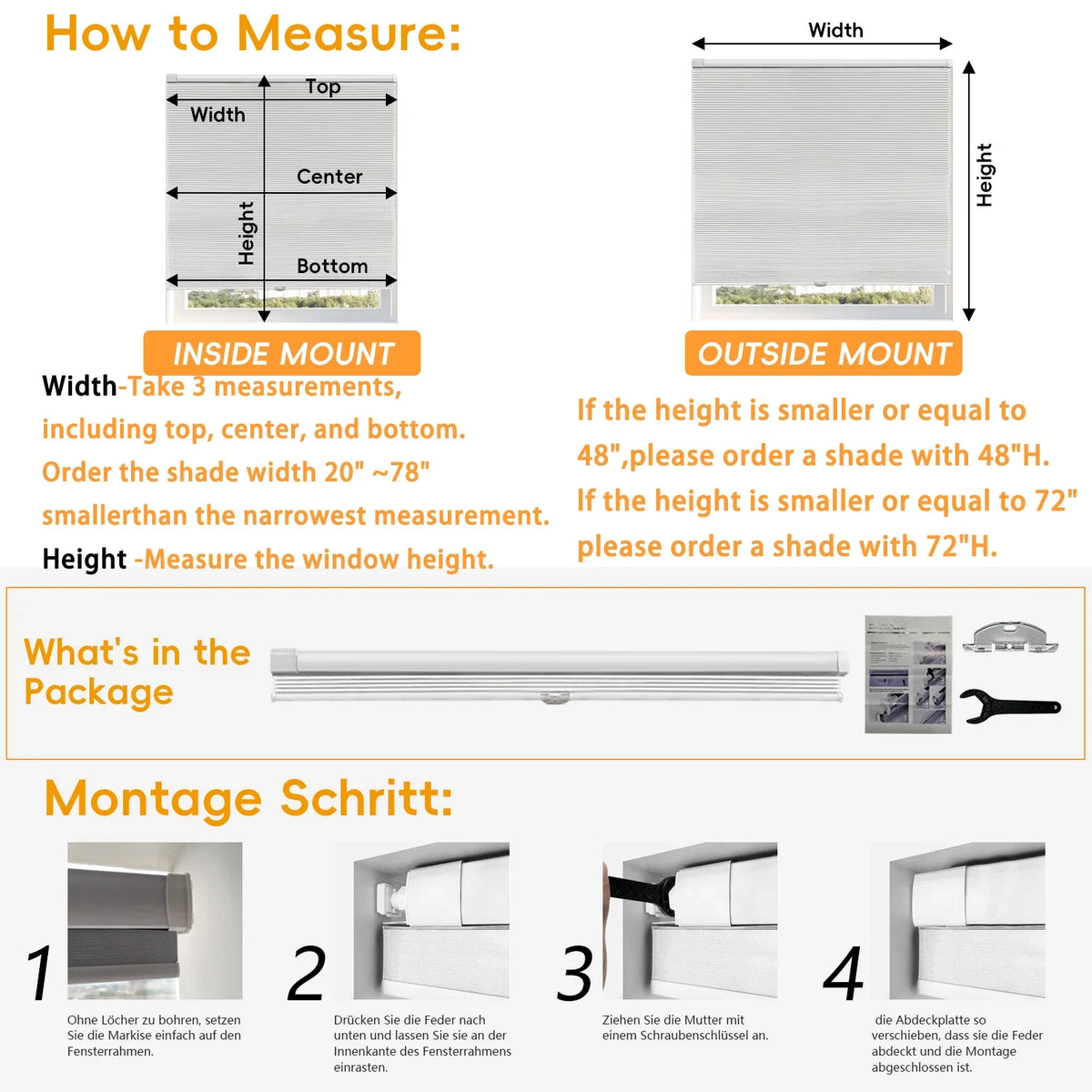 Custom Honeycomb Cellular Blinds – Blackout Thermal Window Shades