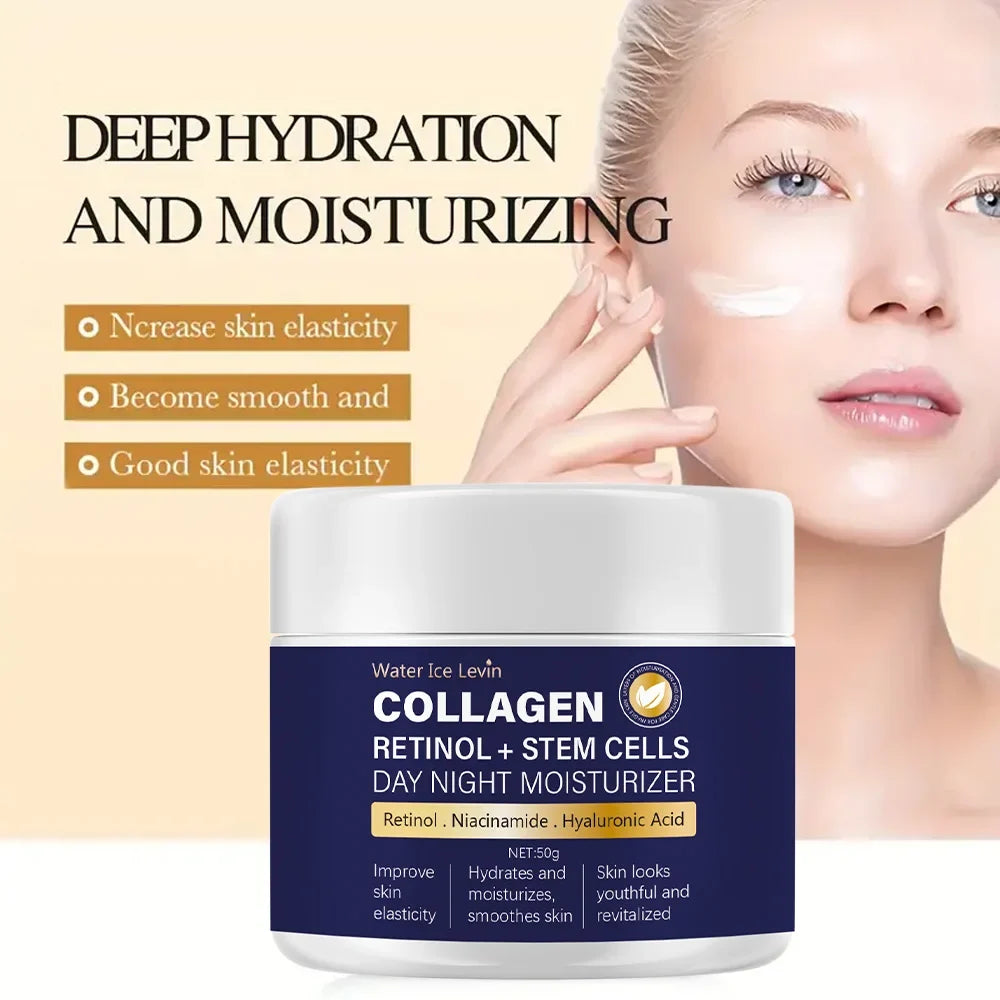 Collagen Face Cream – Retinol & Hyaluronic Acid Anti-Aging 50g