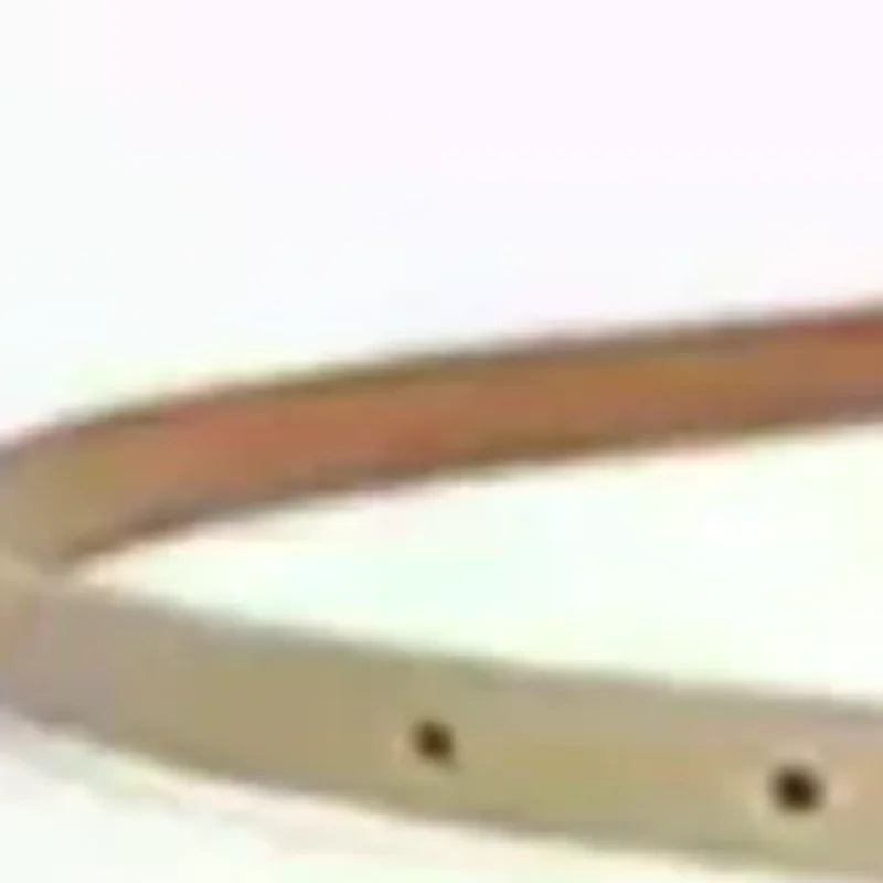 Fashion Black White Gray Women Belts Thin Skinny Waistband Pin Buckle