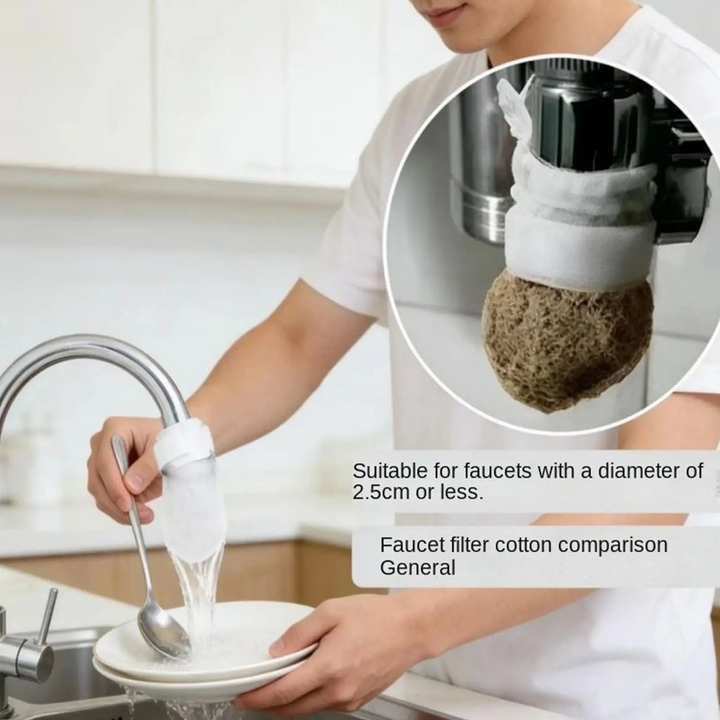 Universal Faucet Filter Cotton Bag – Kitchen & Bathroom
