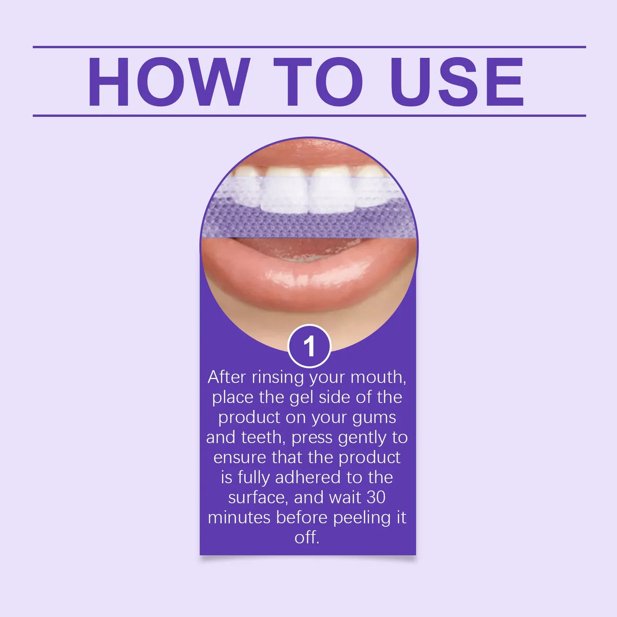 Purple Teeth Brightening Strips – Colour Correcting Oral Care