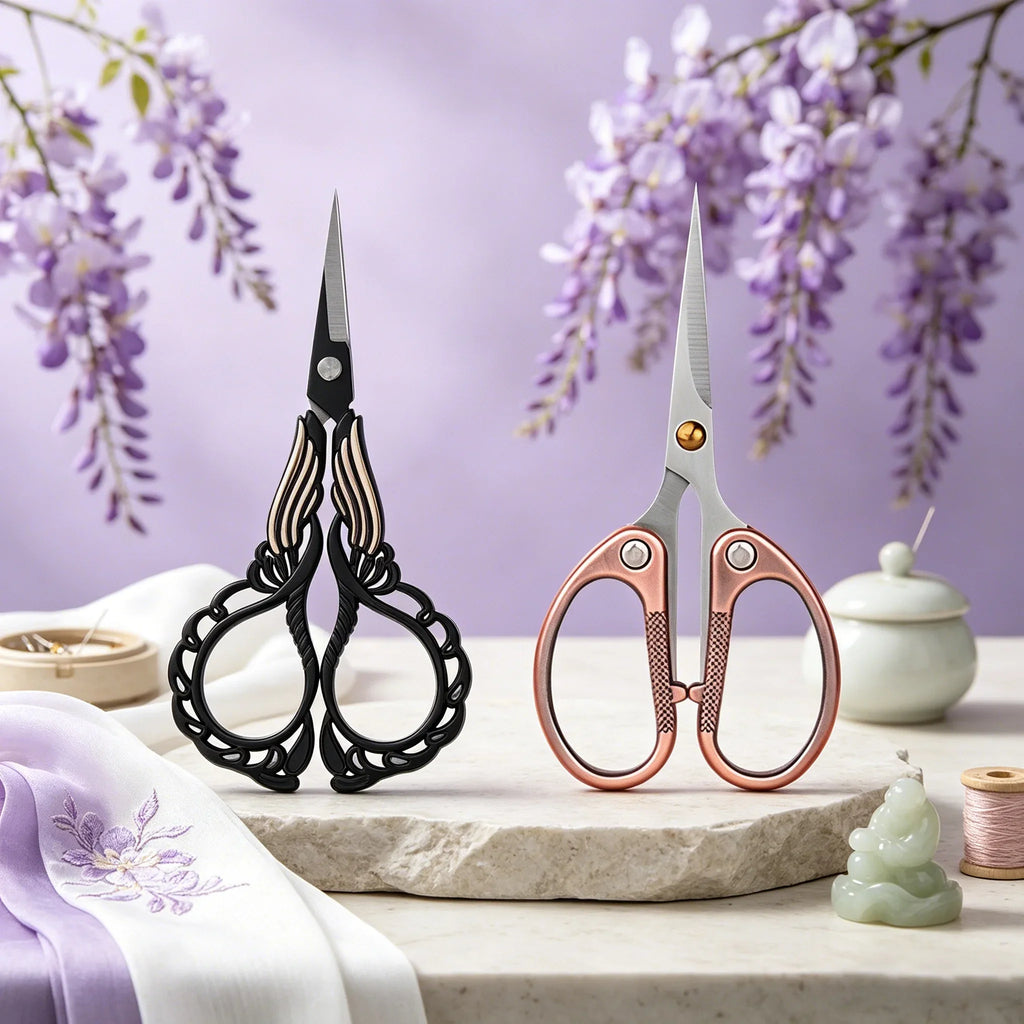 Small Stainless Steel Scissors – Embroidery, Sewing & DIY
