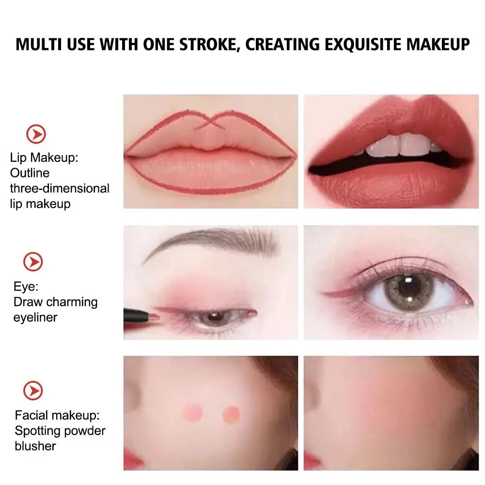Waterproof Matte Lip Liner – Long-Lasting Moisturizing Pencil