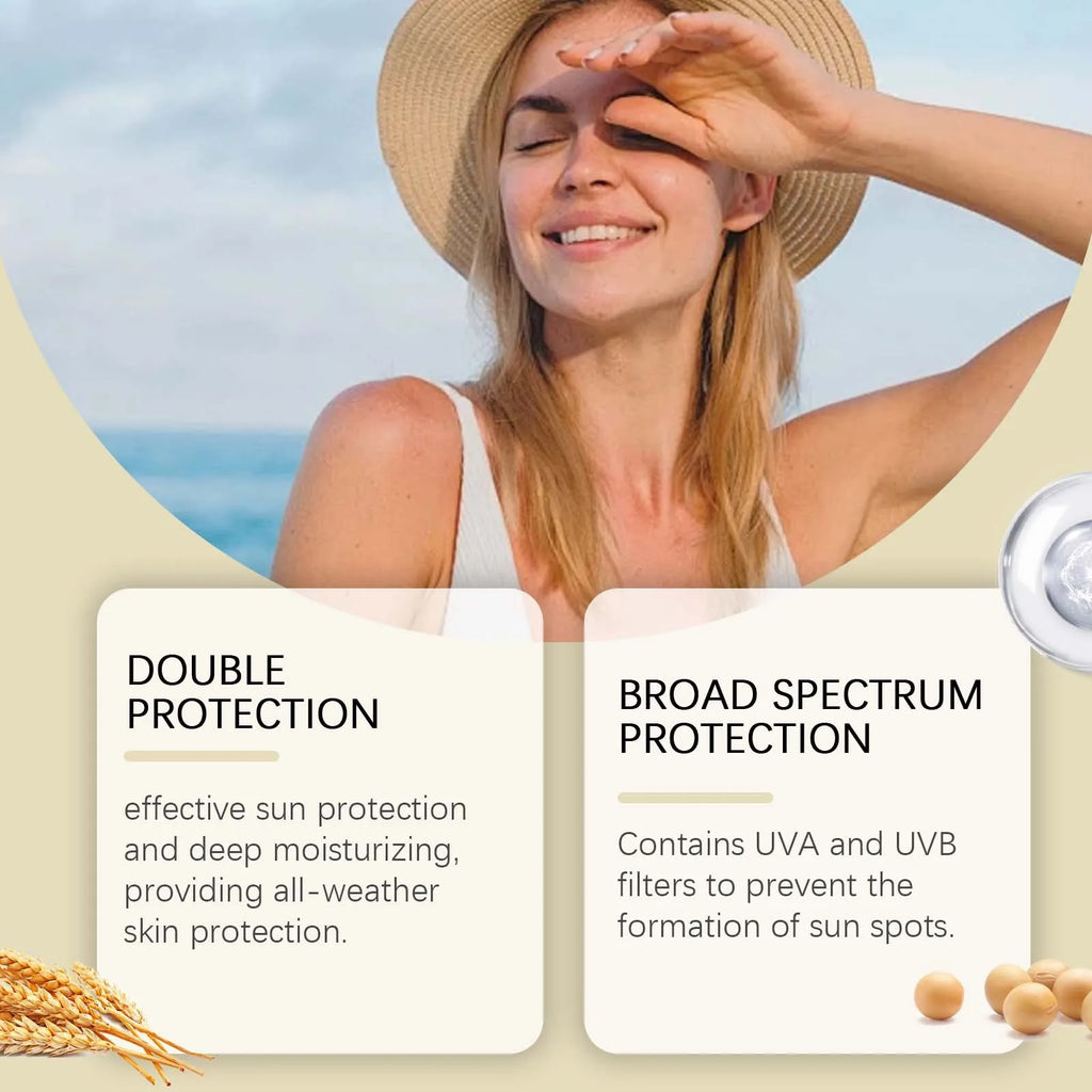 Ouhoe SPF 50+ Mild Moisturizing Sunscreen UVA/UVB 50g