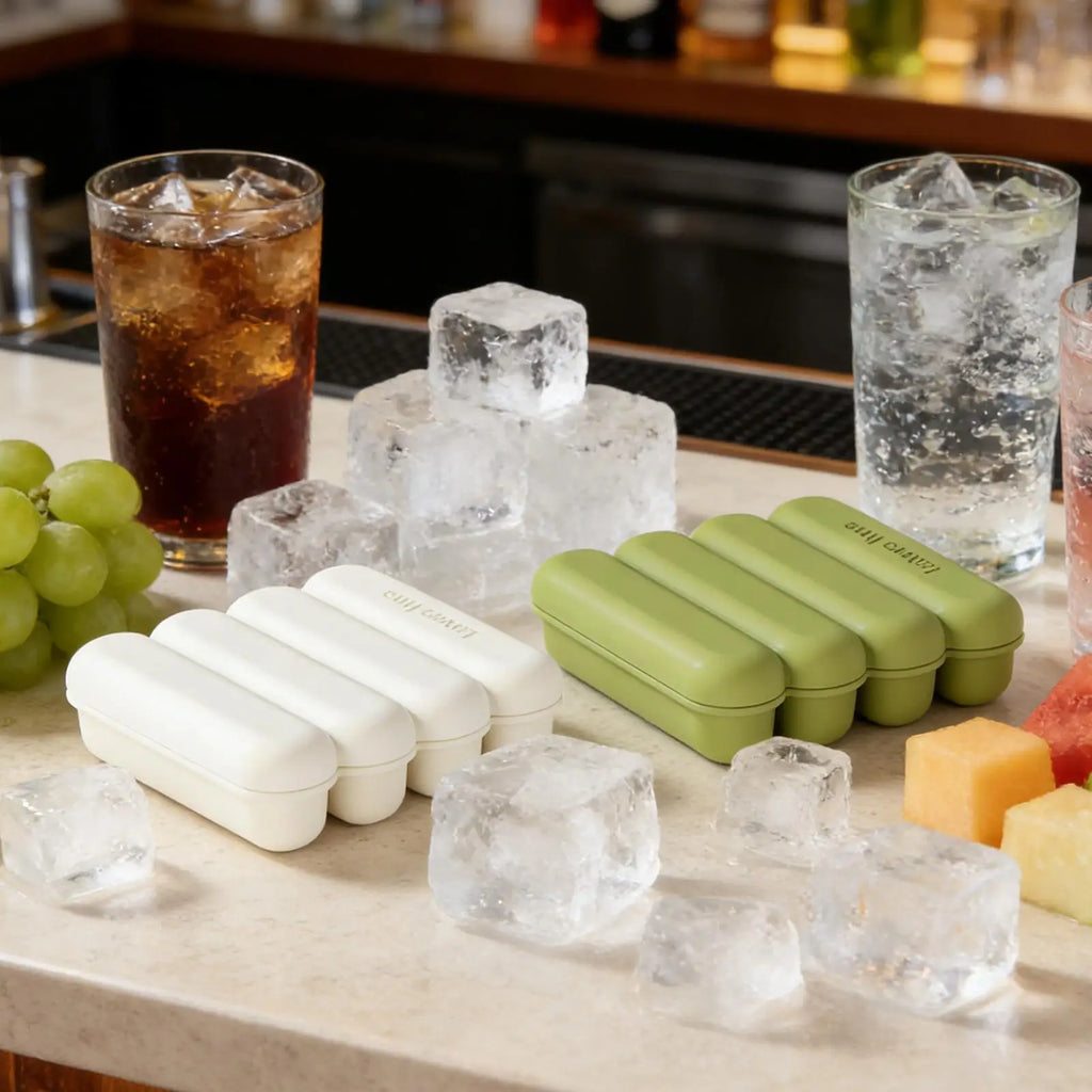 Silicone Ice Stick Tray – Long Ice Cube Mold for Bottles & Drinks