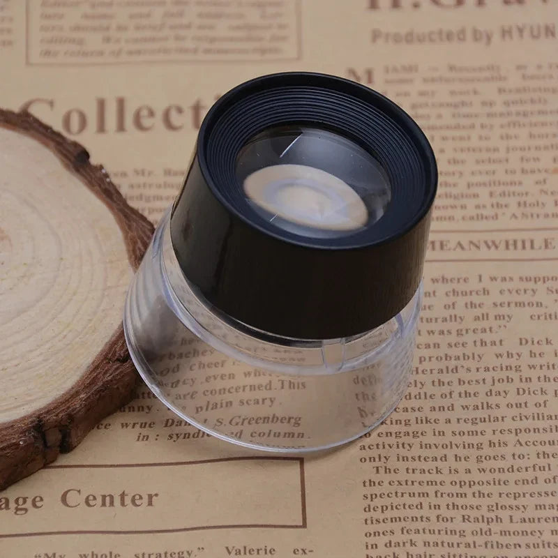 10X Magnifying Glass 30mm HD Cylindrical Loupe – Jewelry & Reading