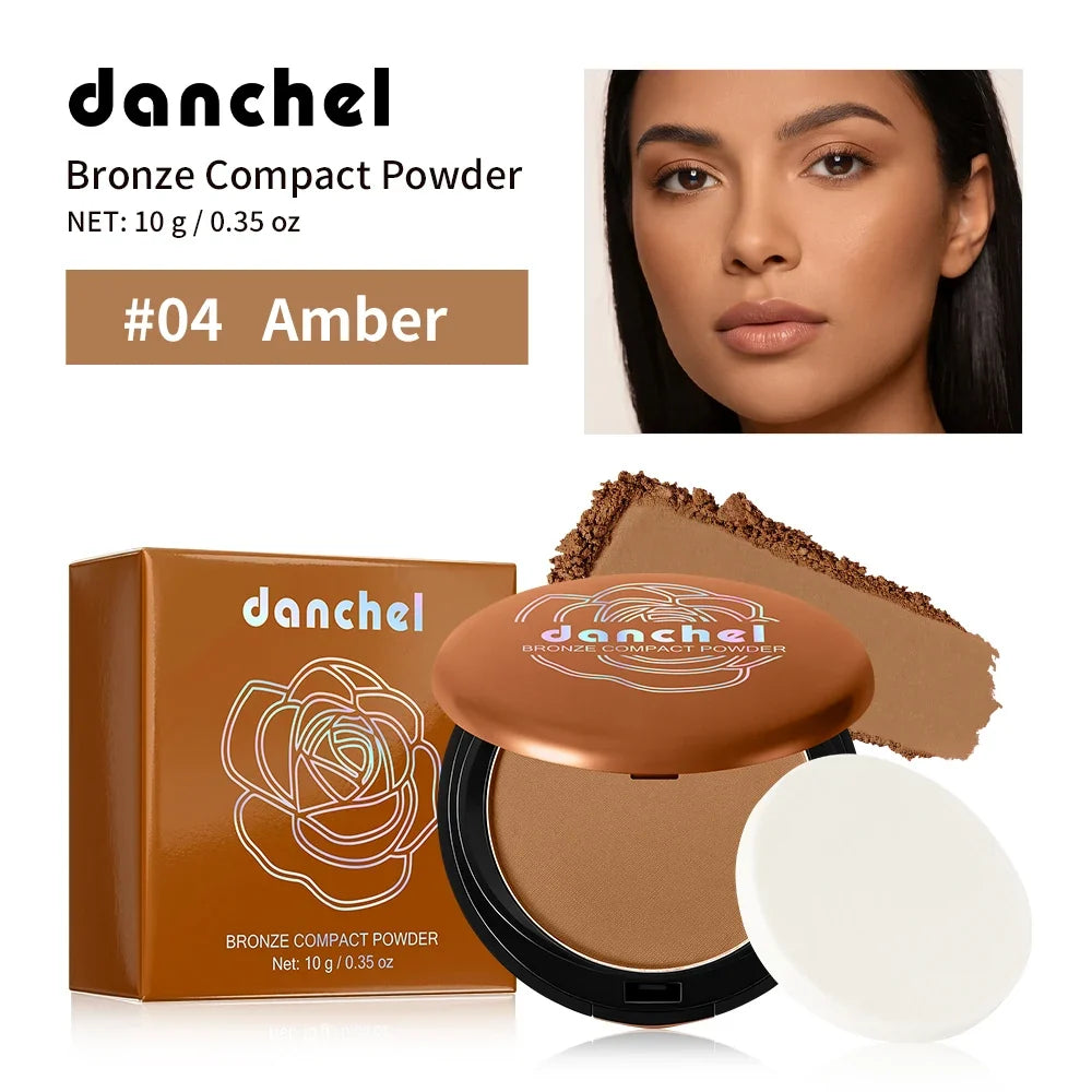 6-Color Matte Bronze Setting Powder – Buildable Coverage