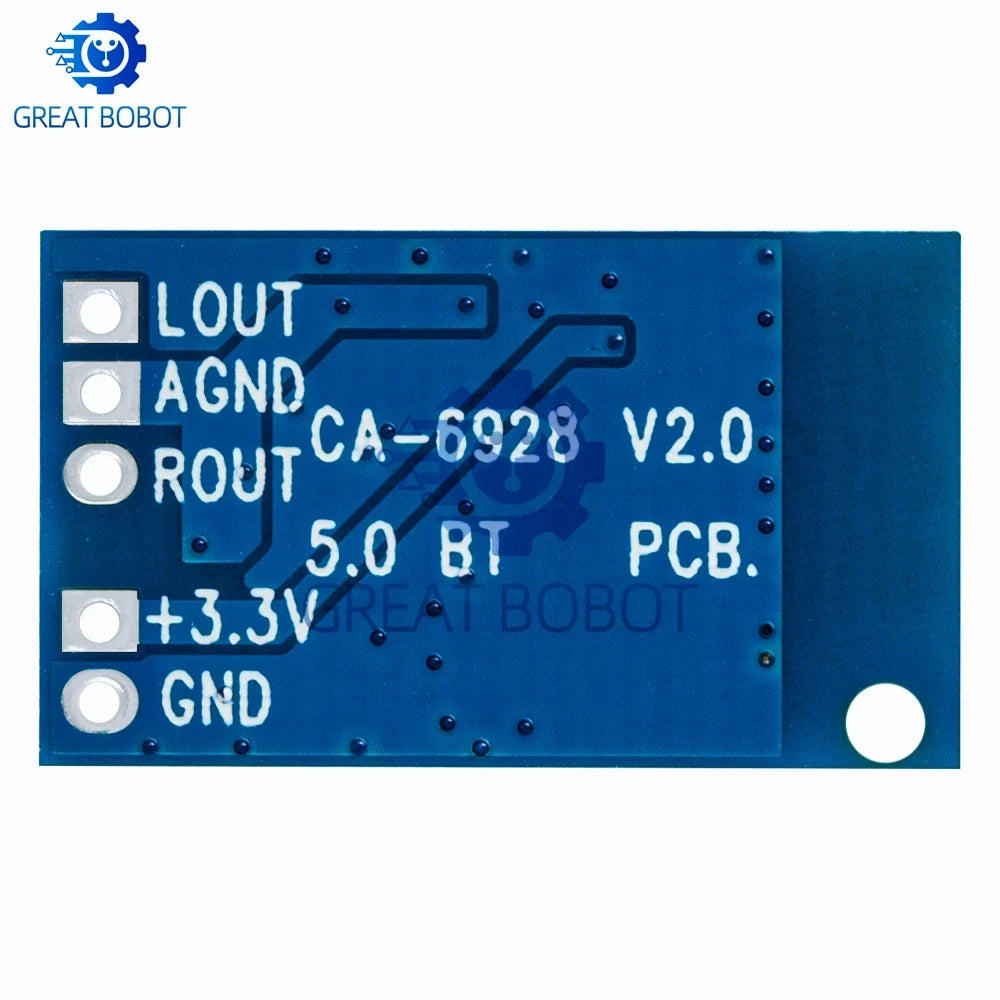 CA-6928 Mono Bluetooth 5.0 Audio Receiver Module Amplifier Board