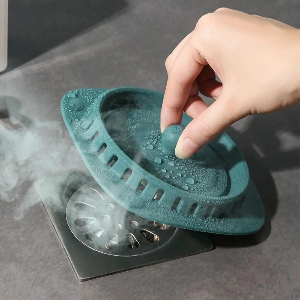 Durable Silicone Floor Drain Cover Anti-odor Strainer Sewer