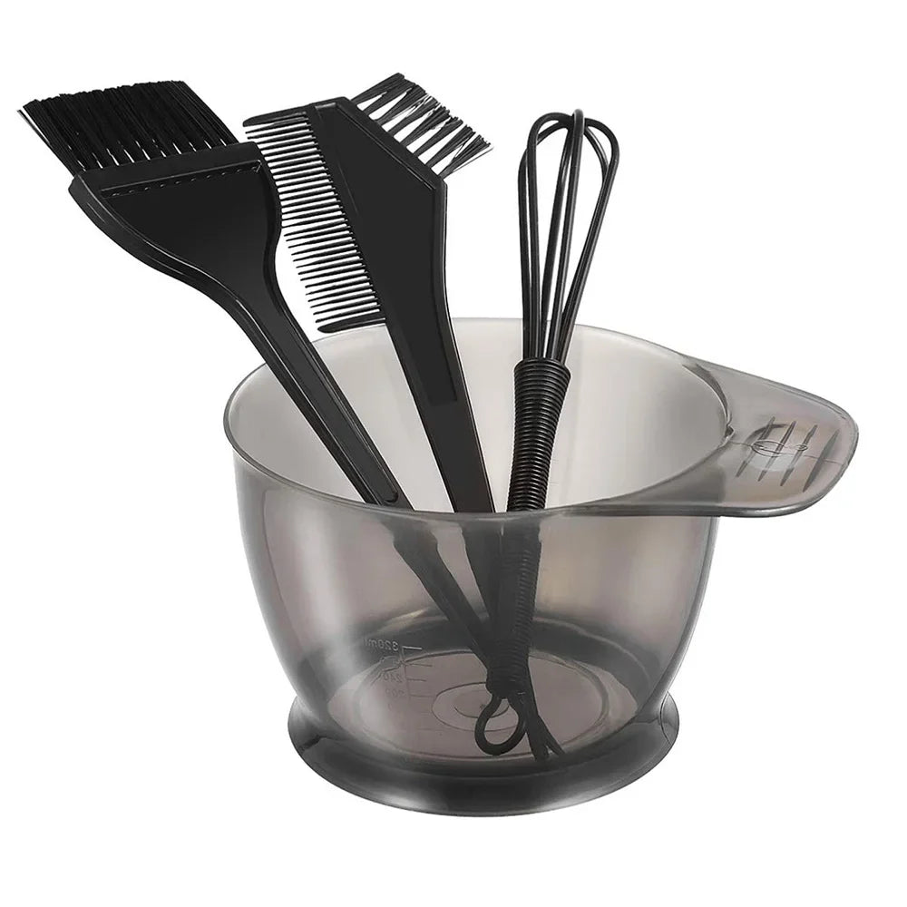 6-Piece Hair Coloring Kit – Salon & Home Hairdressing Tools