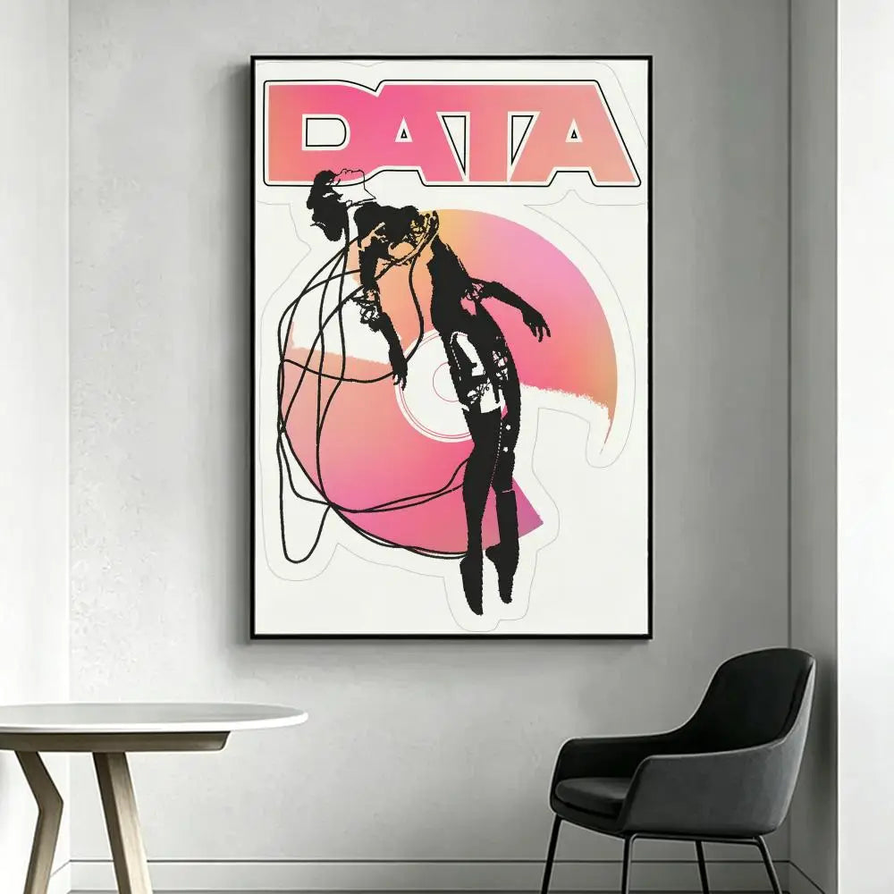 Tainy DATA Album HD Poster – Waterproof Wall Art Decor