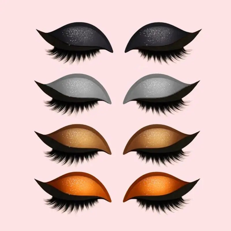SADOER Lazy Eyeshadow Eyelash Stickers – Waterproof 1 Pair