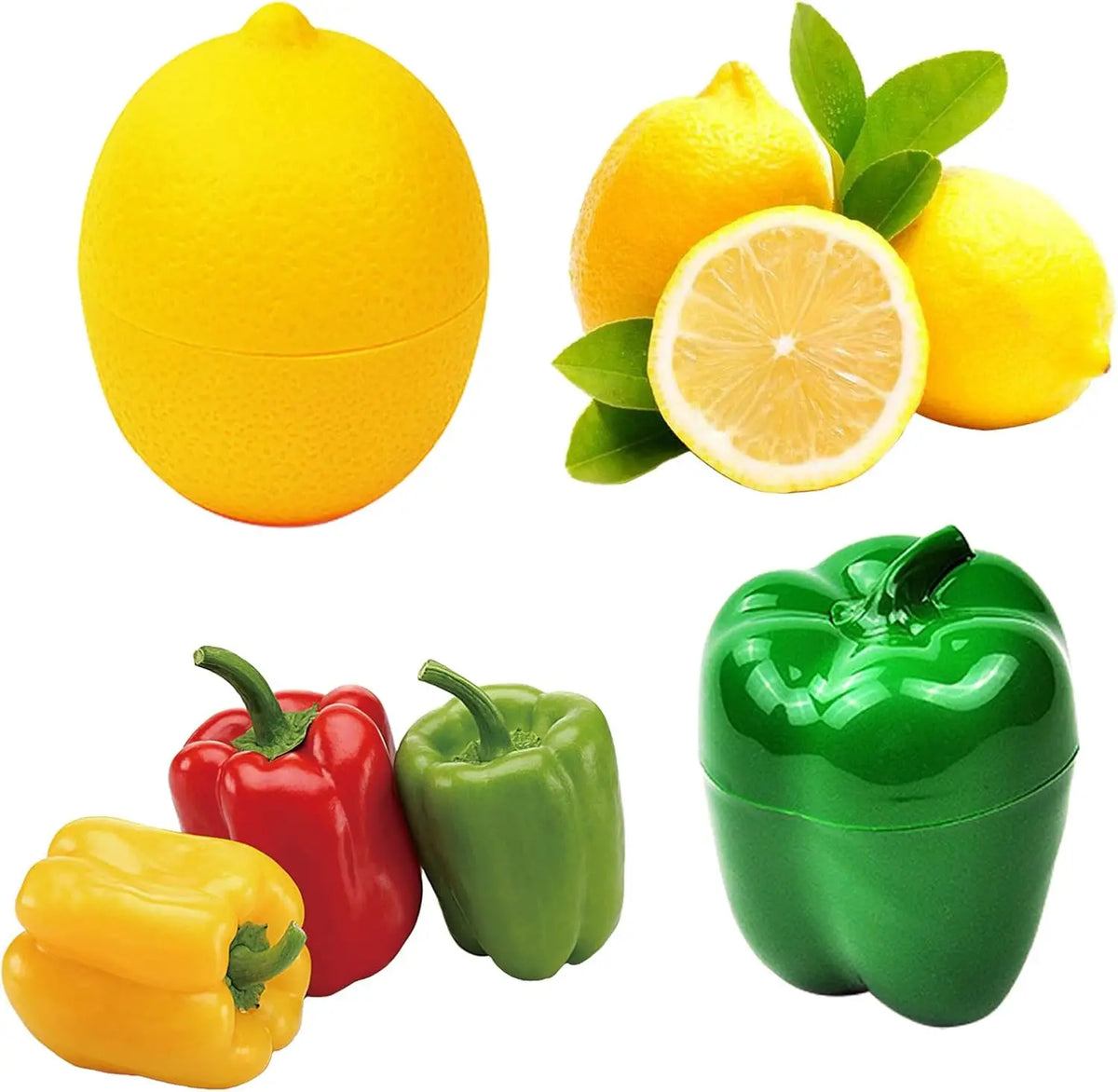 Fruit & Vegetable Keeper Storage Container Set – 4 Pack