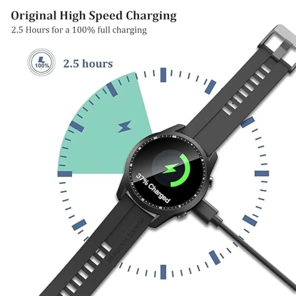 Huawei Watch USB Fast Charger GT5 Pro GT4 GT3 Watch4 Replacement