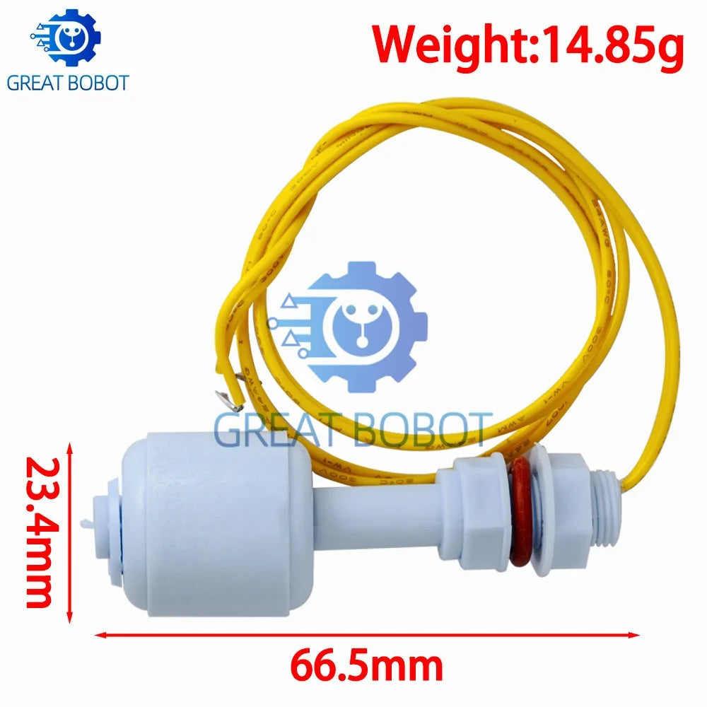 52mm PP Horizontal Float Switch – Liquid Water Level Sensor