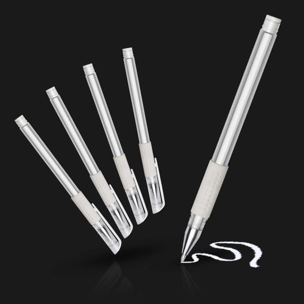 White Tattoo Skin Marker Gel Pen – Water-Soluble Sketch Pen
