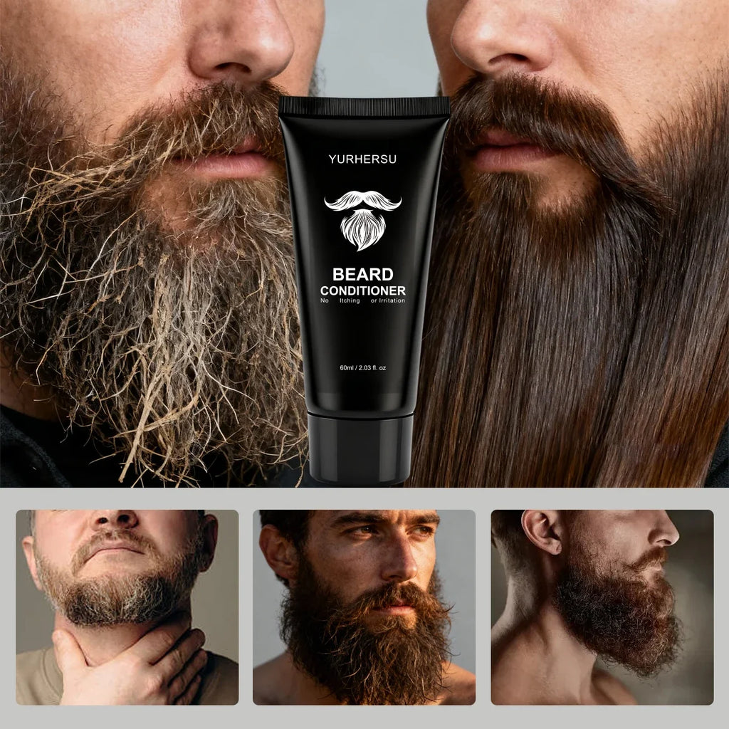 YURHERSU Beard Balm Leave-In Conditioner – Soften & Tame 60g
