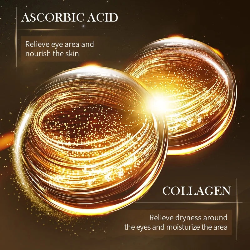 SADOER Collagen Vitamin C Hydrating Eye Patches – 60 Pcs