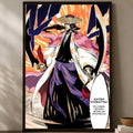 Shunsui Kyoraku Self-Stick HD Anime Wall Art Poster