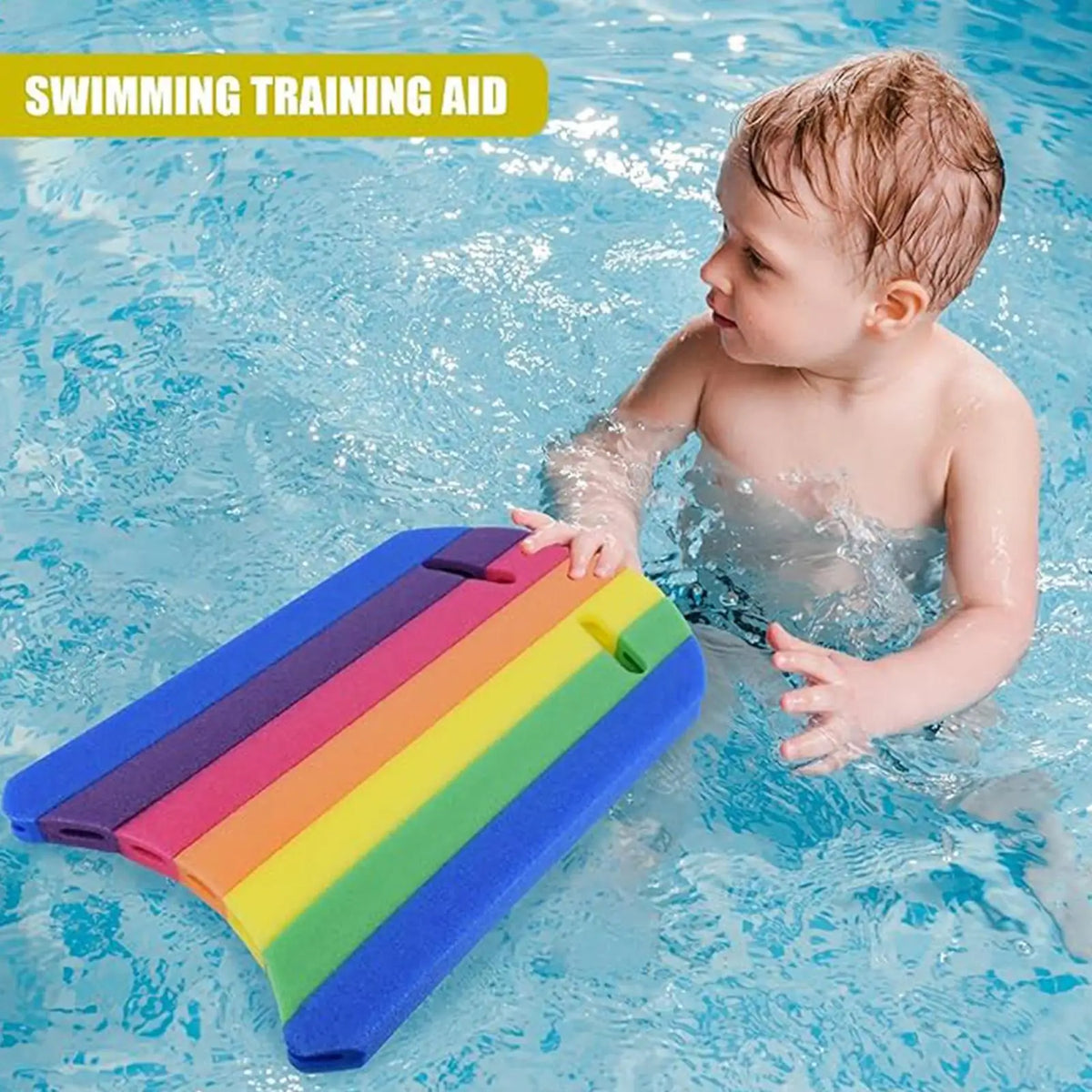 EVA Swim Kickboard for Kids & Adults – Lightweight Pool Trainer