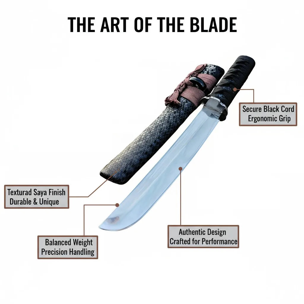 High-Carbon Steel Butcher Knife Set | Wood Handle Meat Cutter