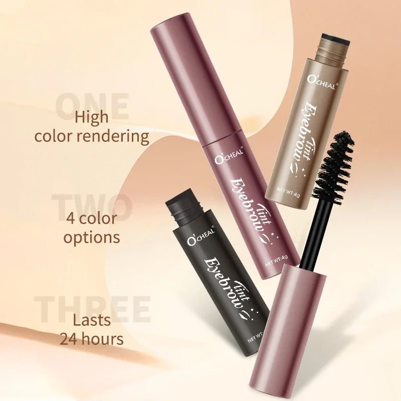 OCHEAL Waterproof Eyebrow Gel – 4 Colors, Long-Lasting Brow Cream