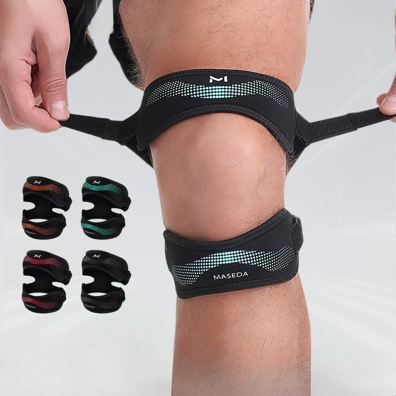Adjustable Double Patellar Knee Support Strap | Breathable