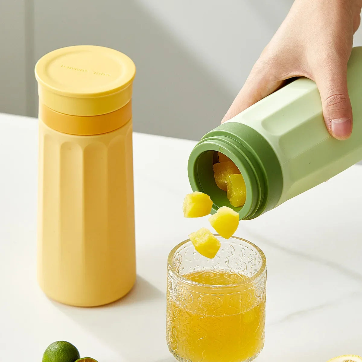 Squeeze Silicone Ice Cup Maker | Push Pop Ice Mold Drink Cup