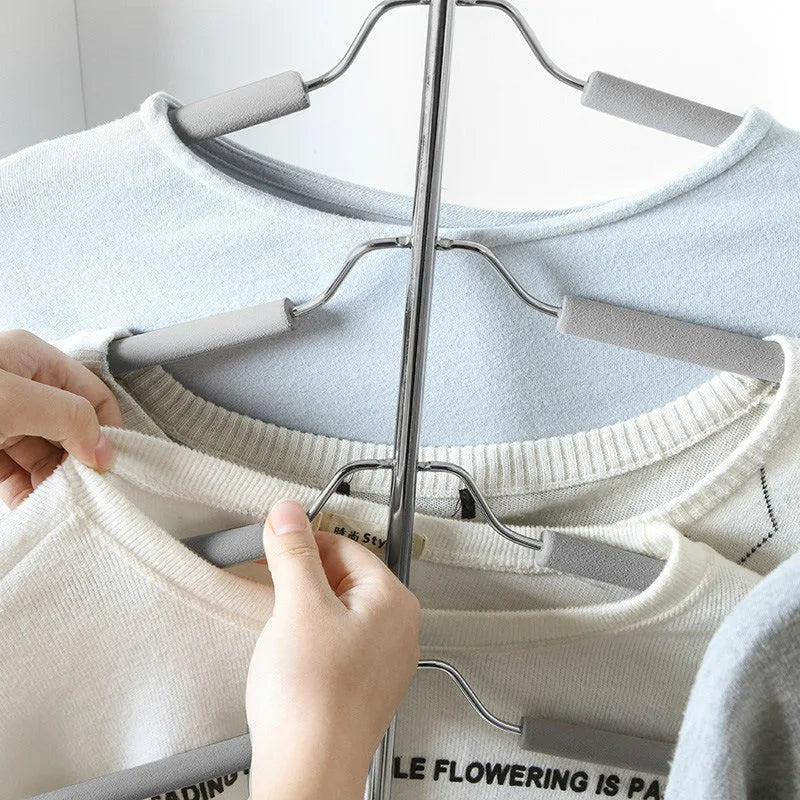 Metal Clothes Rack – Space-Saving Wardrobe & Bedroom Organizer