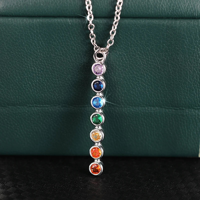 Huitan Cubic Zirconia Pendant Necklace – Women's Statement Jewelry