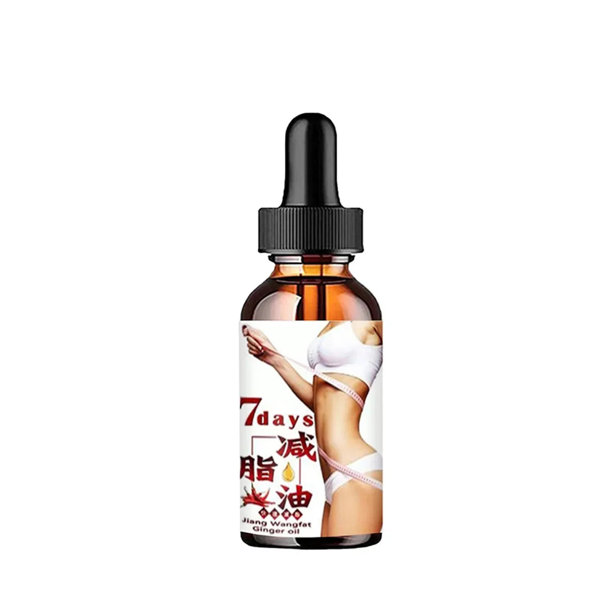 7-Day Weight Management Oil Ginger Waist Abdominal Massage Essential