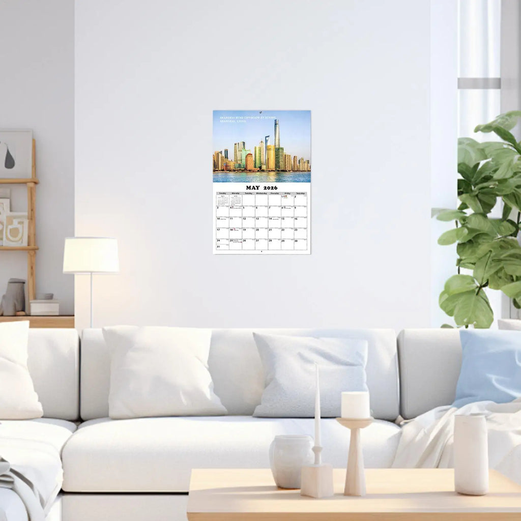 2026 Landscape Calendar Beautiful Monthly Wall Schedule Appointment