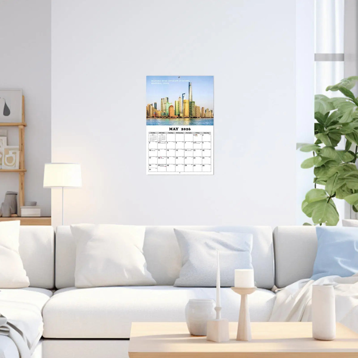 2026 Landscape Calendar Beautiful Monthly Wall Schedule Appointment